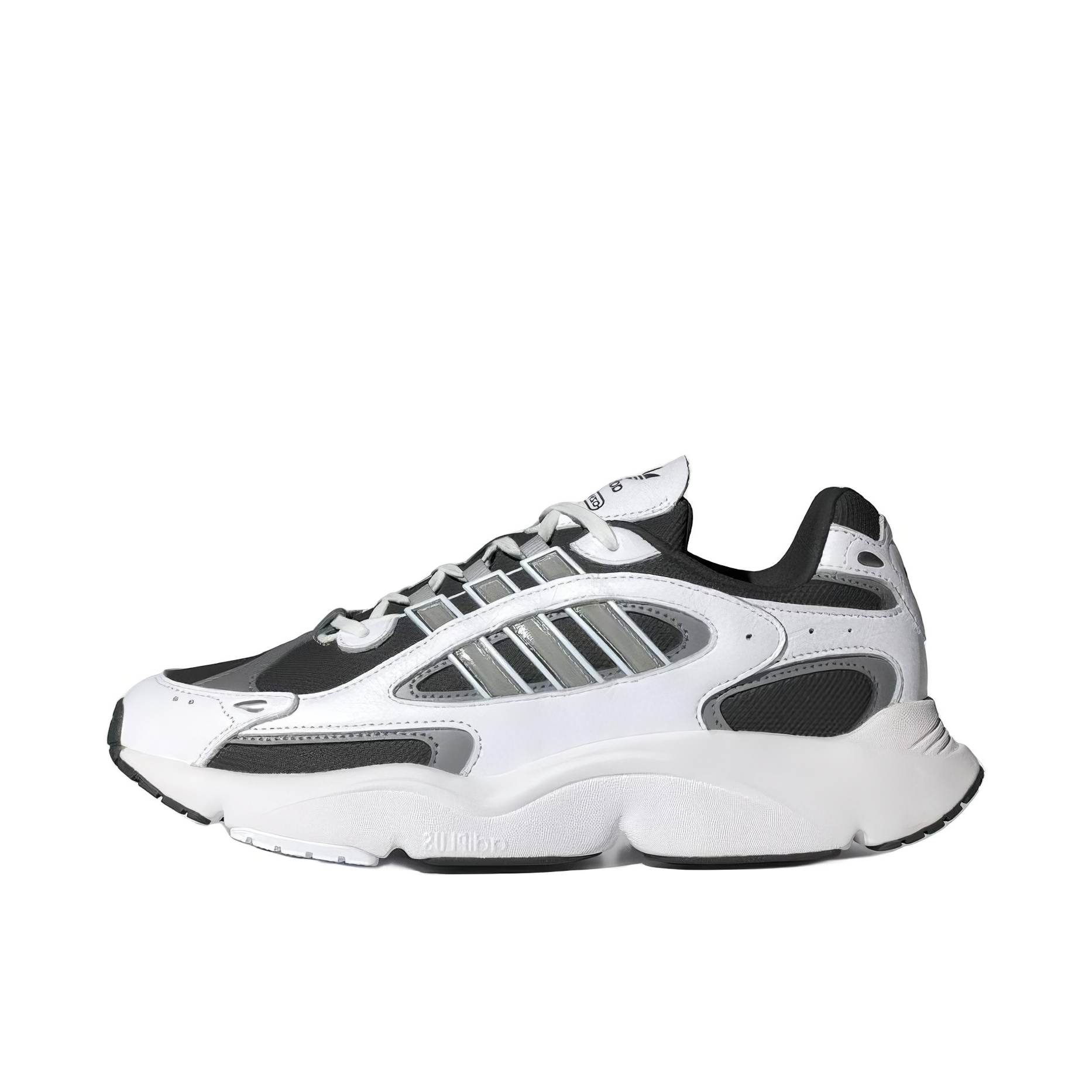 推荐商品：adidas Originals Ozmillen 舒适缓震 网面 防滑耐磨 复古 运动休闲鞋 老爹鞋 白色/黑色/灰色