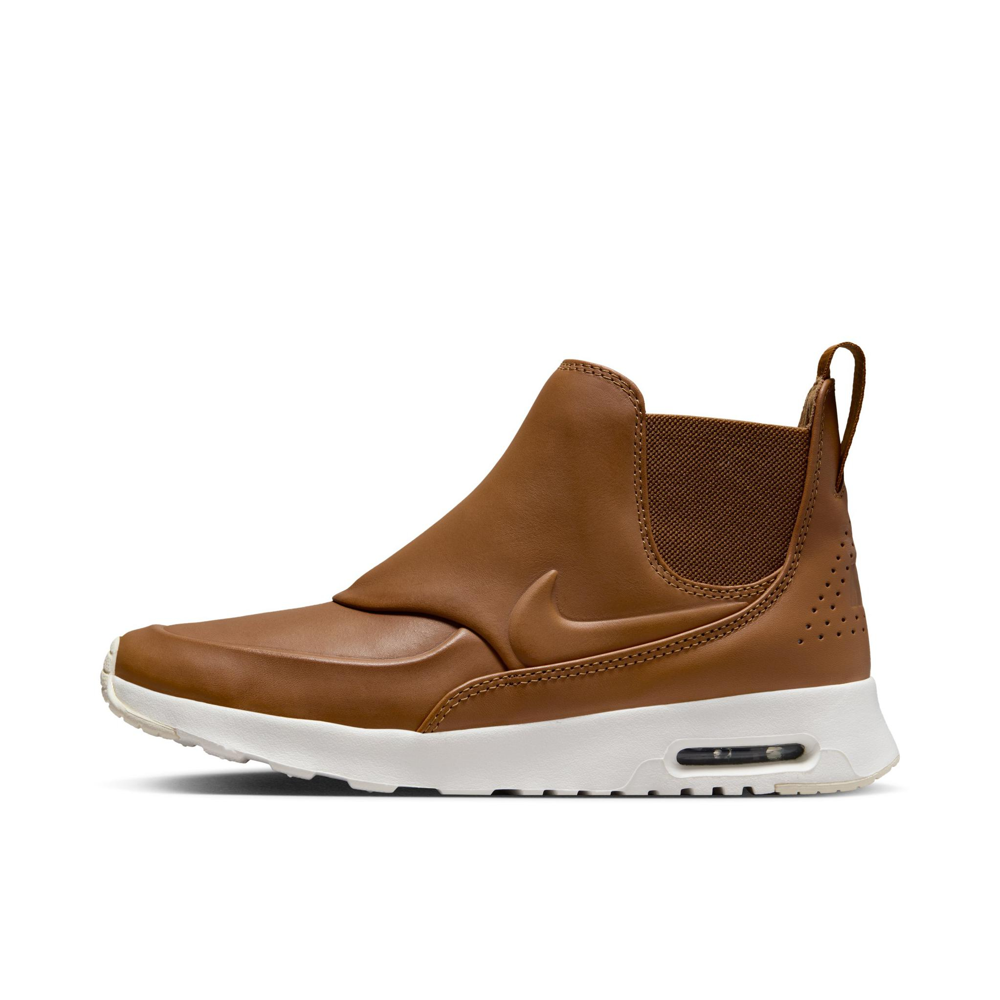推荐商品：Nike/耐克 Air Max Thea 跑鞋 缓震回弹防滑耐磨轻便透气舒适百搭复古减震圆头 Ale Brown 棕黄high