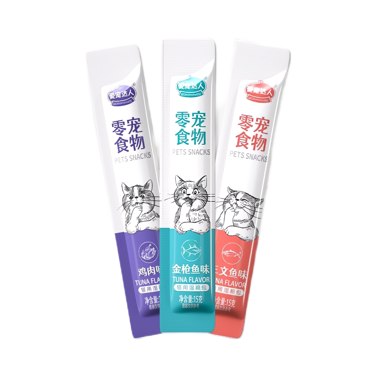 推荐商品：爱宠达人 零食猫条增肥发腮