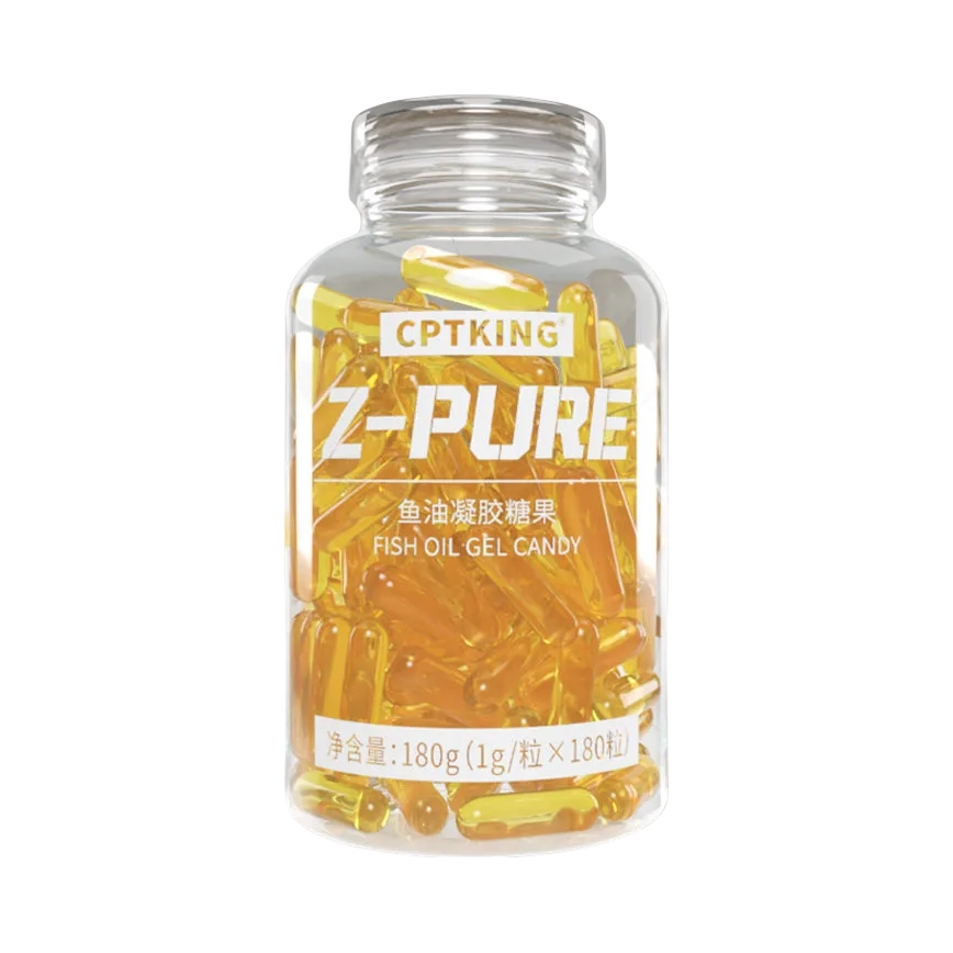 推荐商品：CPTKING/赛霸 鱼油凝胶糖果 瓶装 补充人体所需脂肪酸