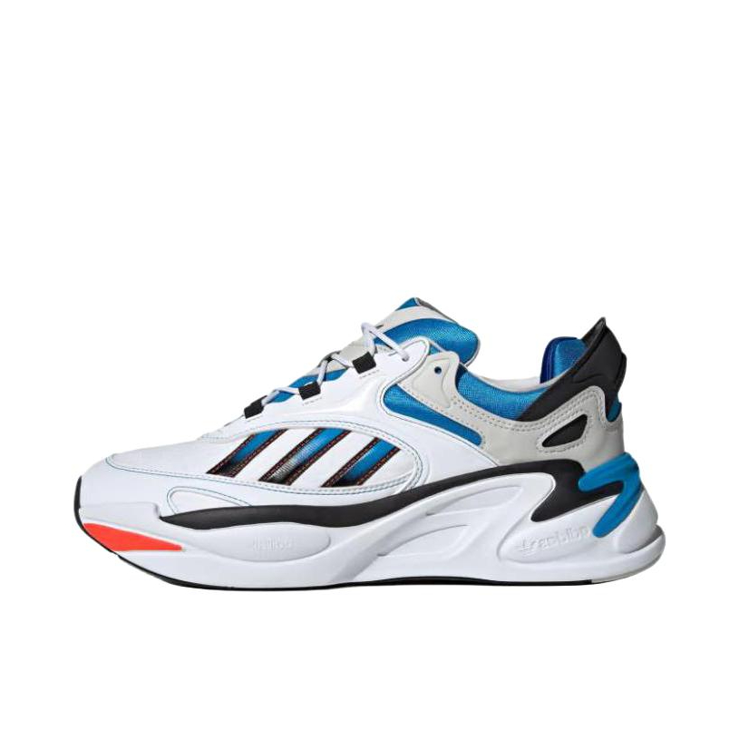推荐商品：adidas originals Ozmorphis 防滑耐磨 轻便舒适 百搭 跑鞋 白色/蓝色