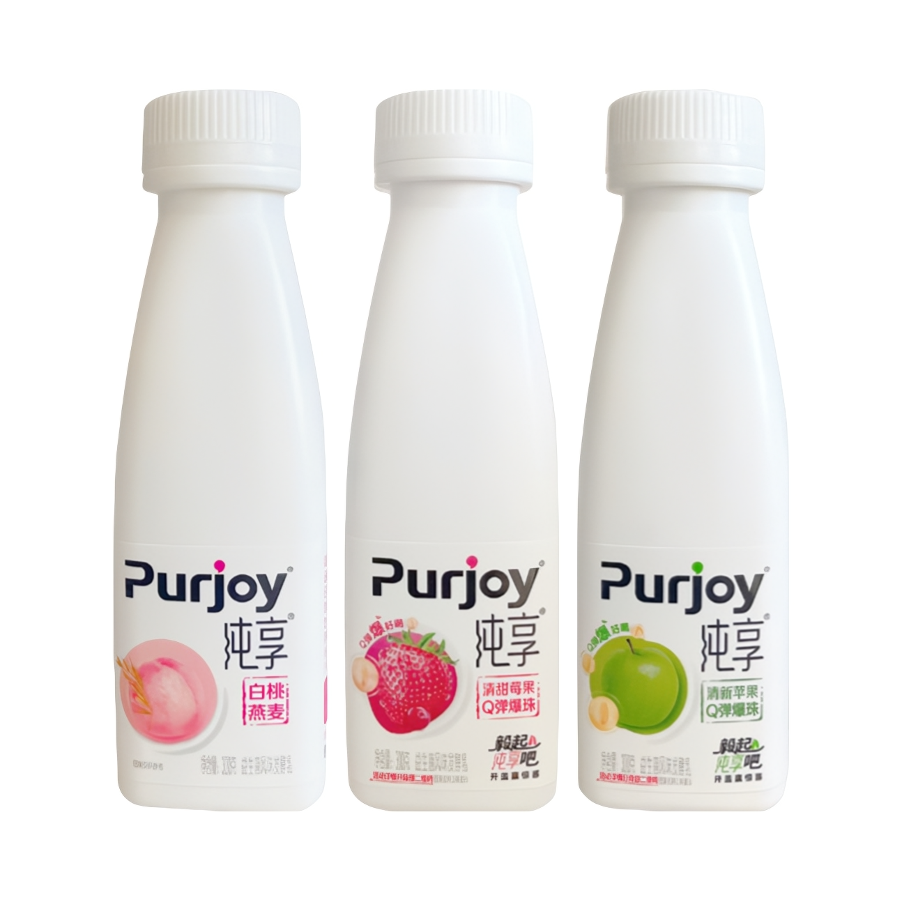 推荐商品：Purjoy/纯享 益生菌风味发酵乳 300g/瓶 多口味组合