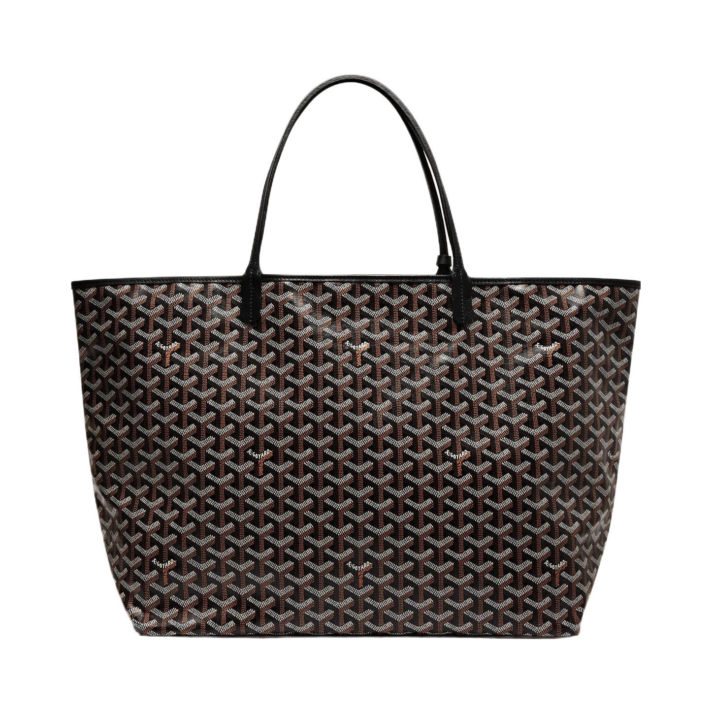 推荐商品：GOYARD/戈雅 Saint Louis GM 大号 老花满印帆布拼小牛皮子母包托特包