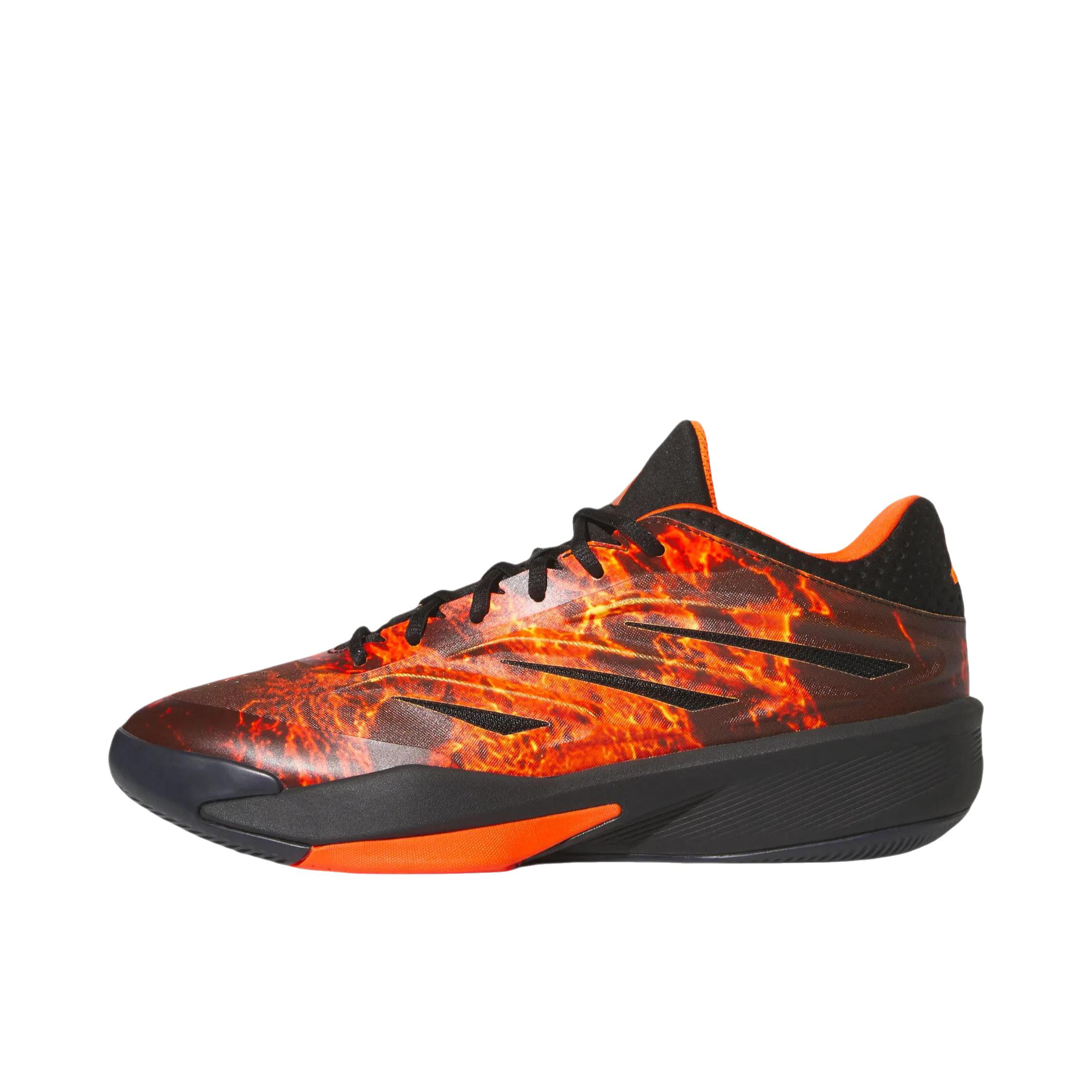 推荐商品：adidas CRAZY ENERGY 篮球鞋 缓震回弹实战稳定 低帮/黑色/橙色