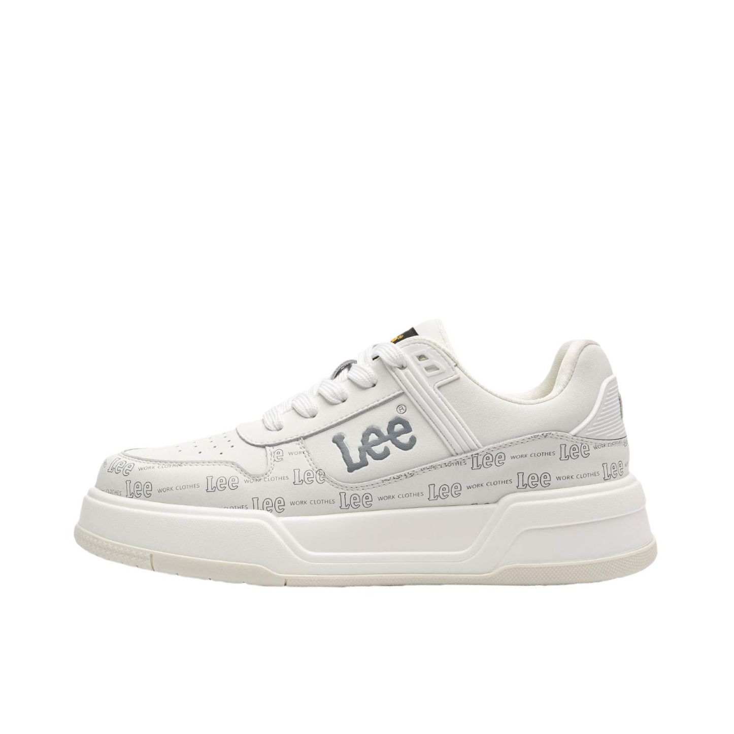 推荐商品：Lee Modern 板鞋 厚底耐磨低帮 L251UB276 白色