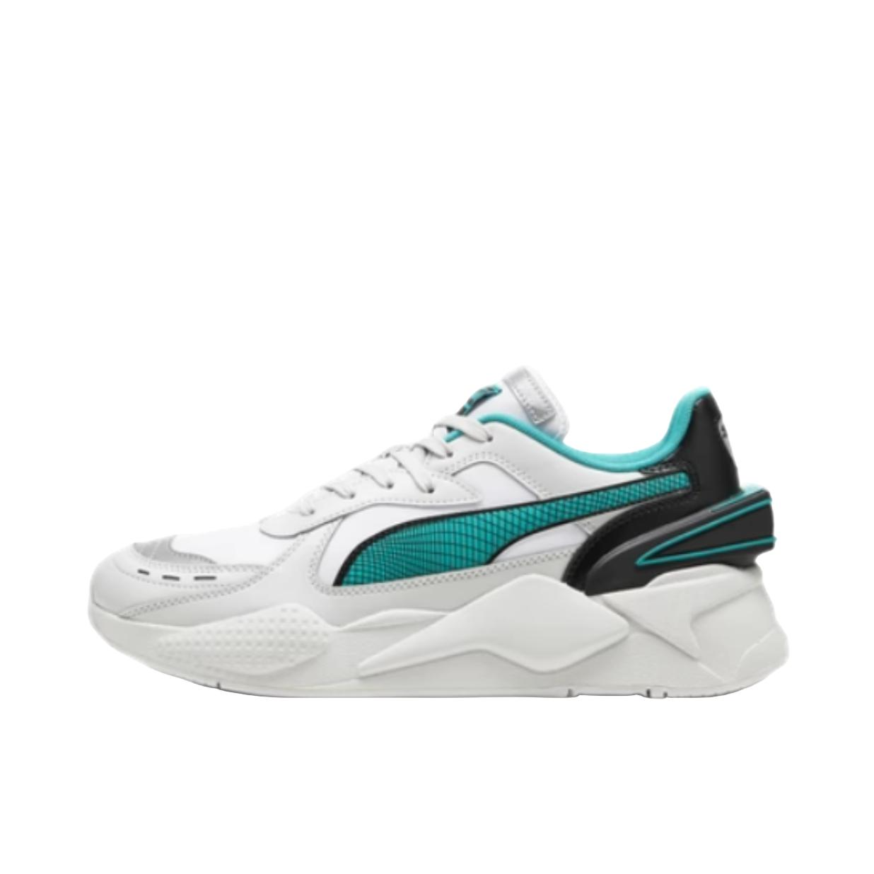 推荐商品：Puma/彪马 RS-X 40TH ANNIVERSARY 运动休闲鞋 防滑耐磨网布缓震轻便复古百搭 白色/灰色