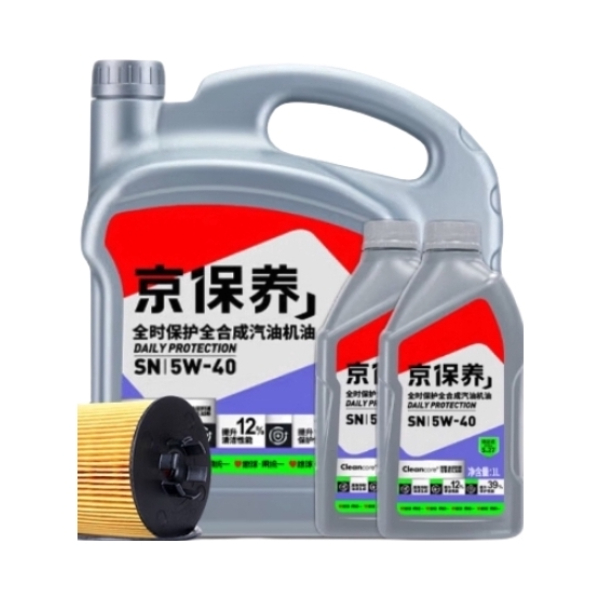 推荐商品：京东养车 全合成油 4L SN级 机油