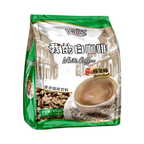推荐商品：Walter/我的 我的白咖啡 速溶咖啡 袋装 榛果味