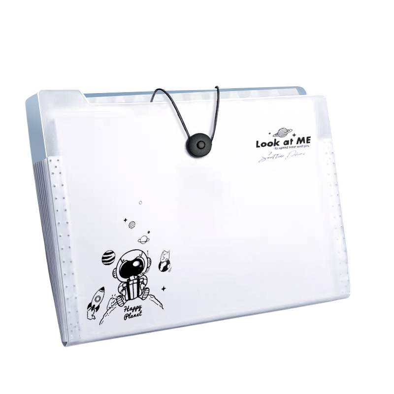 推荐商品：Deli/得力 A4 8格插袋 风琴包文件袋