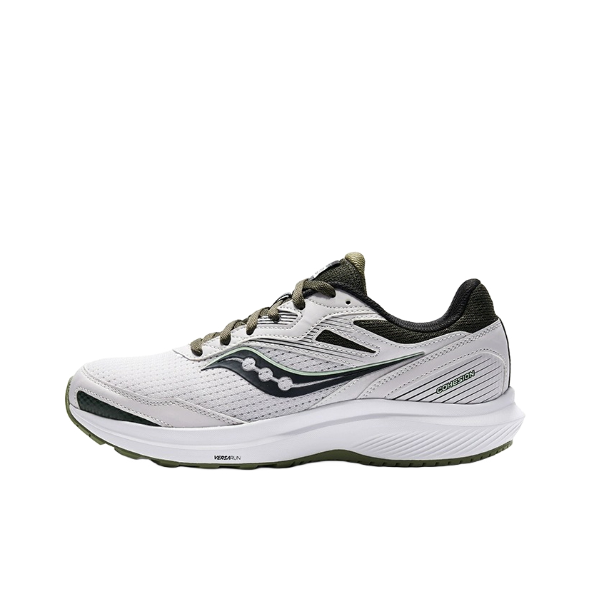 推荐商品：Saucony/索康尼 Cohesion 凝聚 16 缓震轻便 防滑耐磨 舒适透气 训练 跑鞋 浅灰色