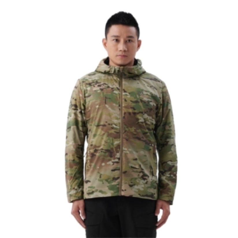 推荐商品：X-BIONIC 防风保暖军迷短款棉服 XJM21828 迷彩