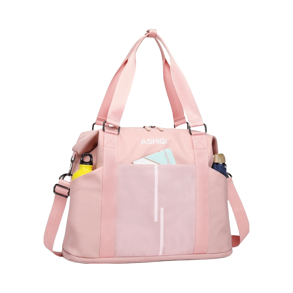 推荐商品：阿仕旗 大容量轻便收纳短途旅行包单肩斜挎手提包