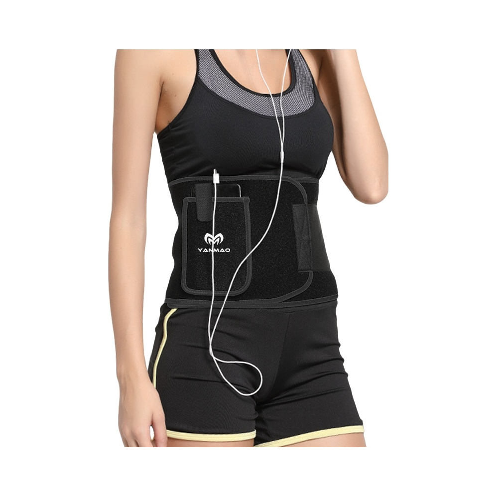推荐商品：艳茂 暴汗燃脂 束腰塑身 专业健身 可放手机 护腰 YM-QA5063