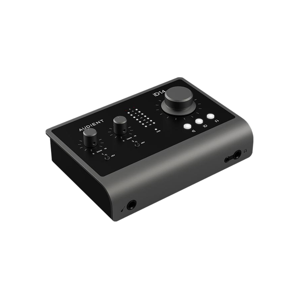 推荐商品：Audient/奥顿特 ID14 MKII二代直播外置USB声卡