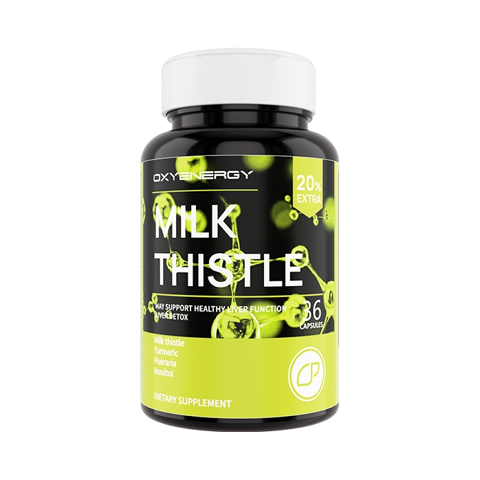 推荐商品：OXYENERGY/氧气能量 奶蓟草护肝片 熬夜应酬养护高含量加班酒局喝酒