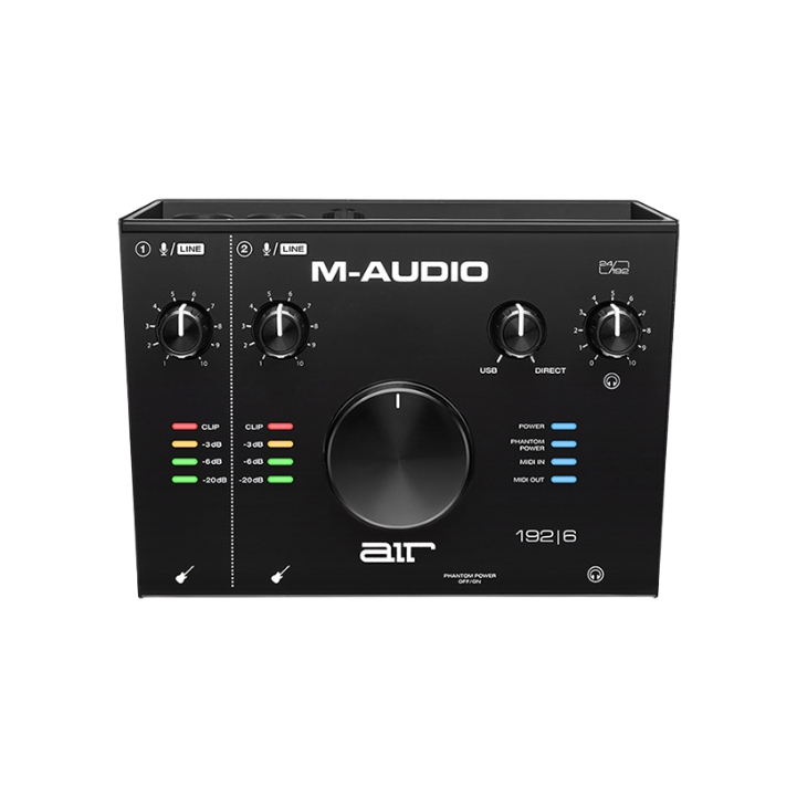 推荐商品：M-AUDIO AIR192|6专业USB有声书唱歌直播录音编曲声卡