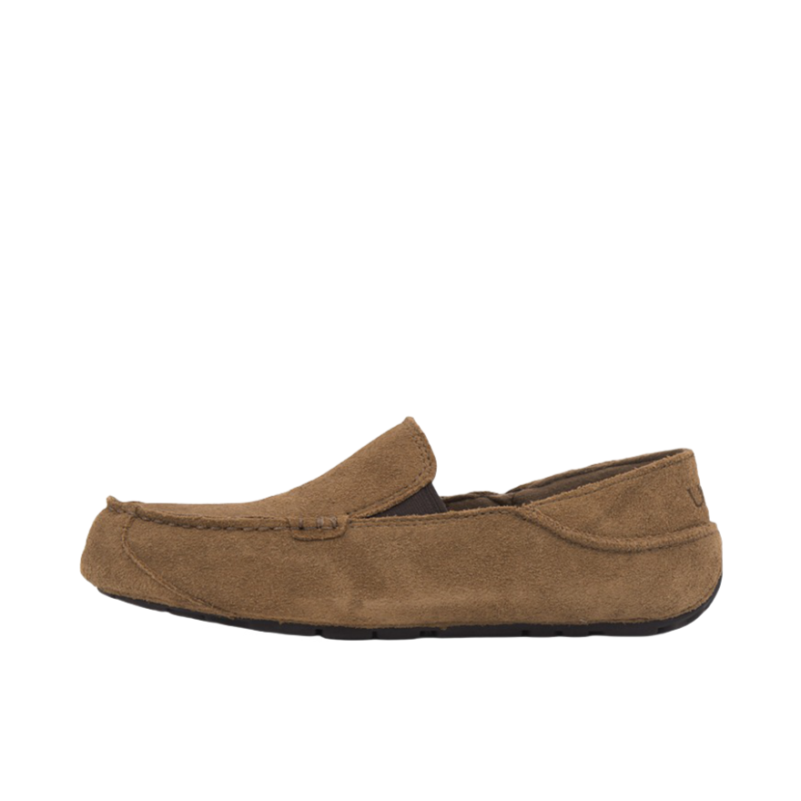 推荐商品：UGG Upshaw 舒适轻便 羊皮 一脚蹬 运动休闲鞋 栗子色