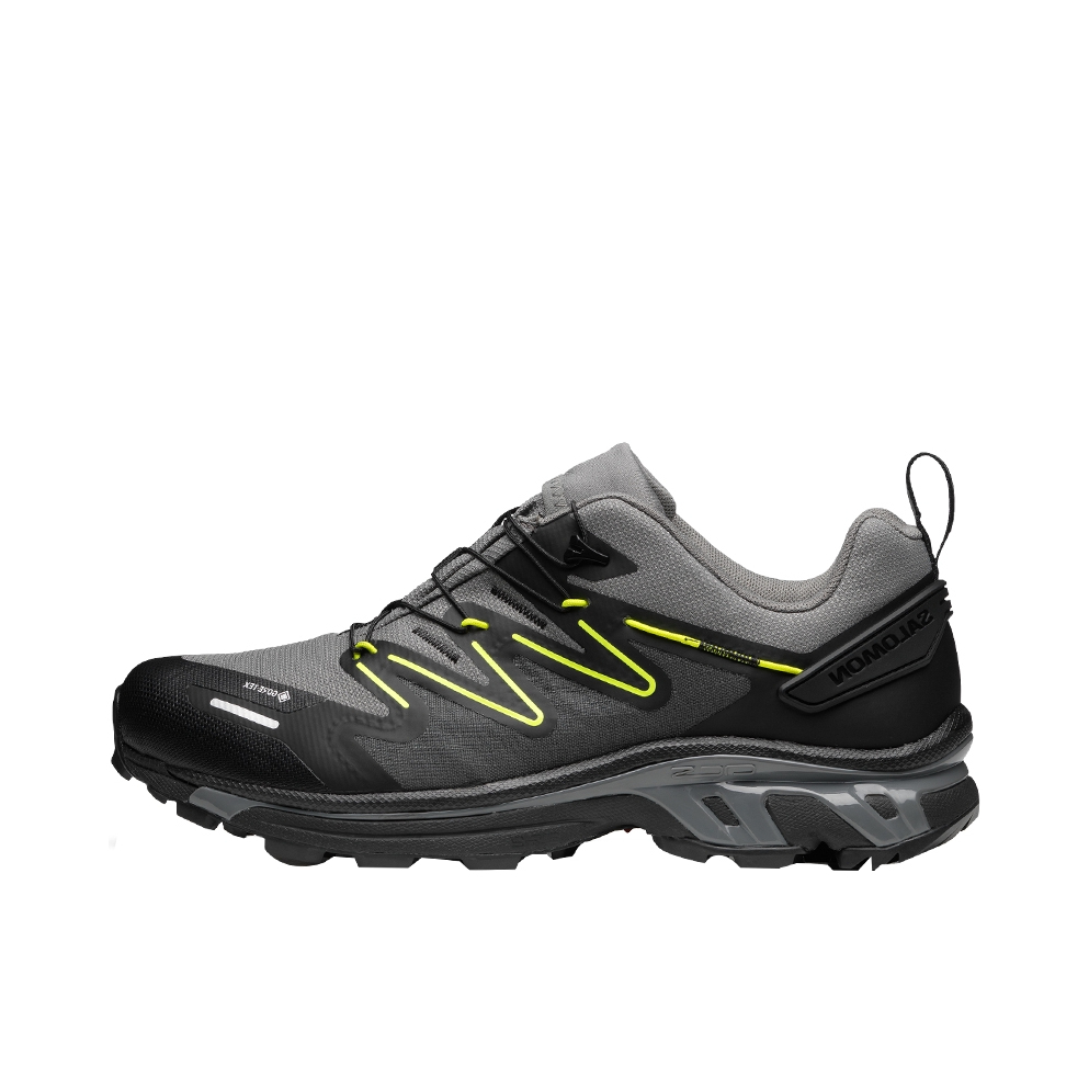 推荐商品：Salomon/萨洛蒙 XT-RUSH 2 防滑耐磨 减震 网布 百搭潮流 防水 支撑 织物 圆头 包裹 运动休闲鞋 灰色/黑色