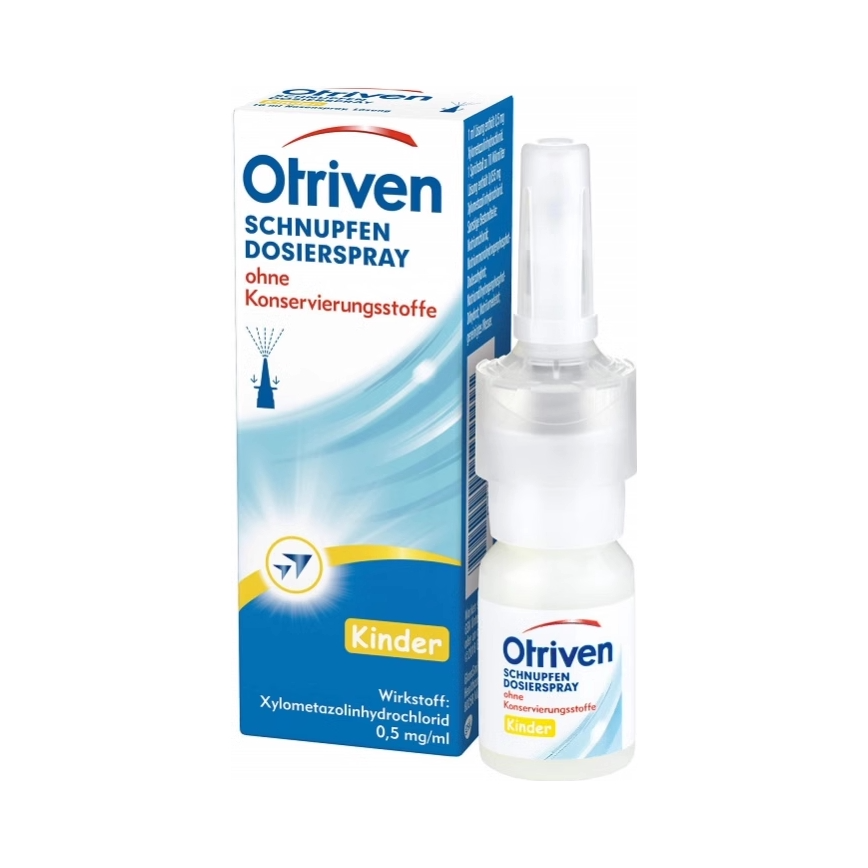 推荐商品：Otriven 儿童鼻腔喷雾 温润通鼻 深层清洁