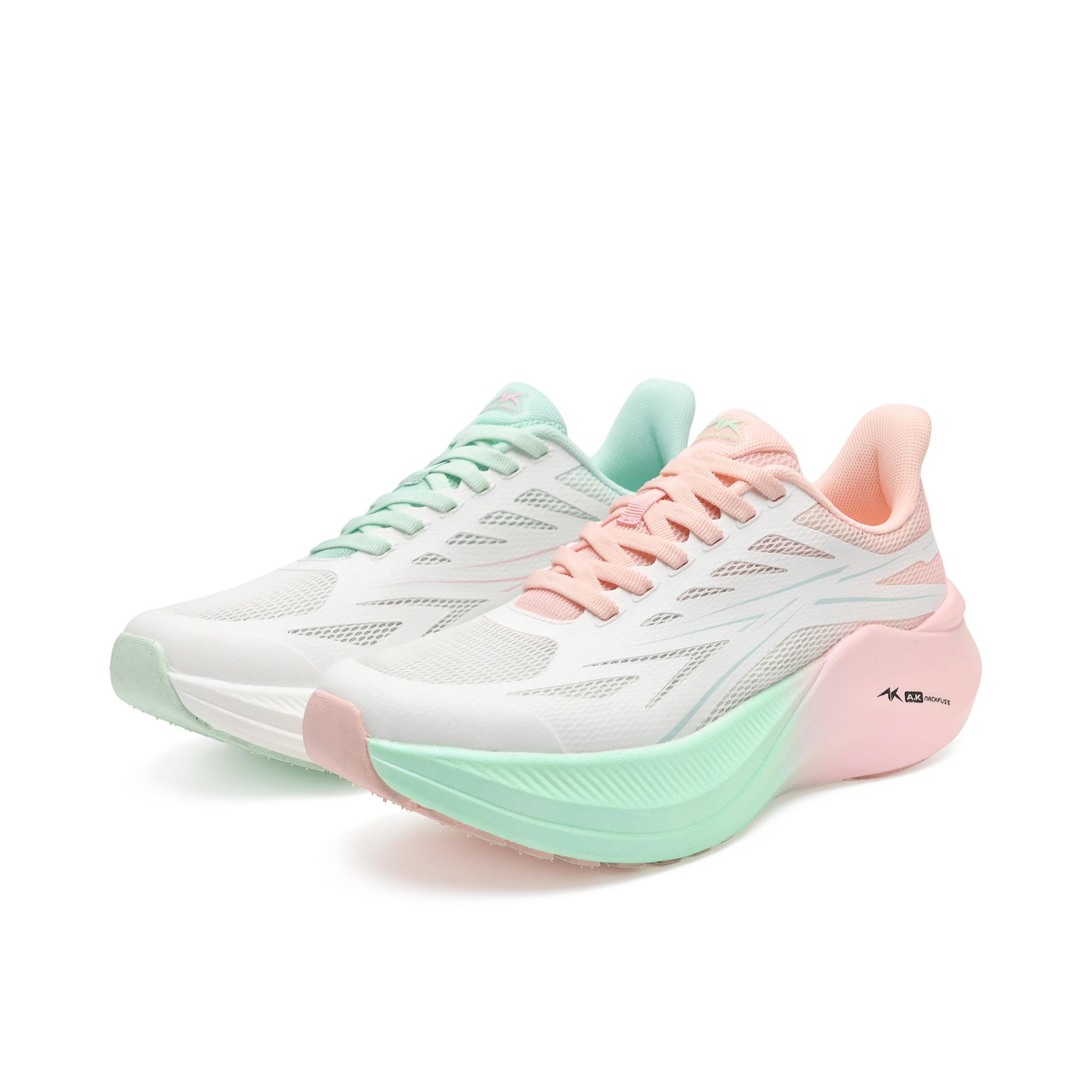 推荐商品：A.KNACKFUSS 碳速4.0Pro 跑鞋 竞速运动支撑橡胶尼龙碳板田径轻量回弹 鸳鸯配色/白色/绿色/粉色