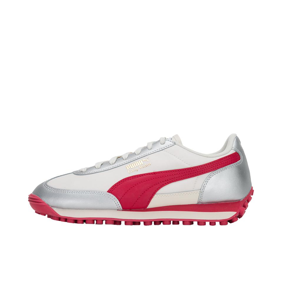 推荐商品：Puma/彪马 Easy Rider 防滑耐磨 减震 复古 轻便舒适 T头鞋 德训鞋 运动休闲鞋 银色/白色/红色