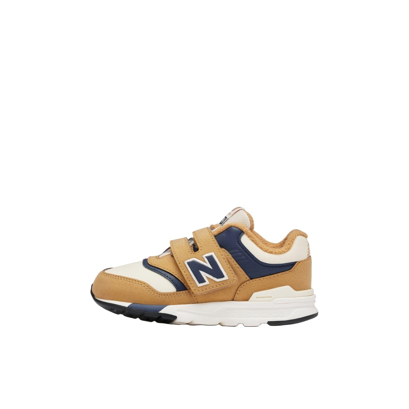 推荐商品：New Balance 997 网面透气 轻便舒适 防滑耐磨 魔术贴 拼接 防踢 运动鞋婴幼童 婴童/深蓝/土黄/米白