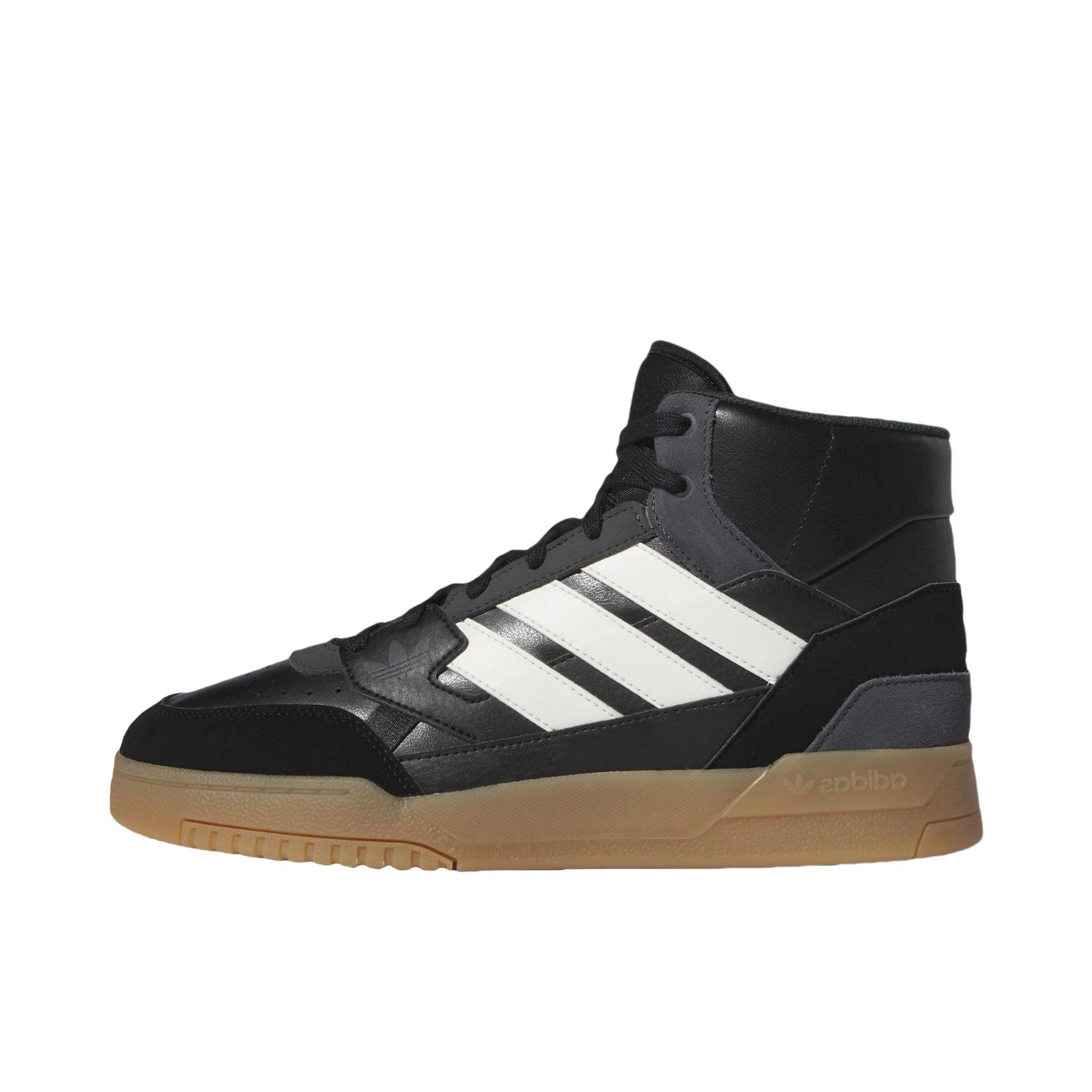 推荐商品：adidas Originals Drop Step 板鞋 复古耐磨透气舒适百搭 黑色