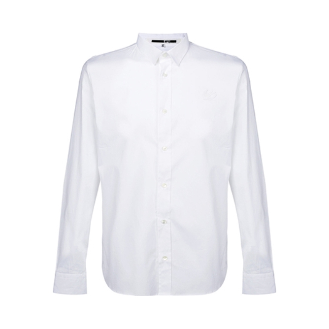McQ Alexander McQueen 棉质飞燕徽标长袖衬衫 男女同款 510126 RKP29