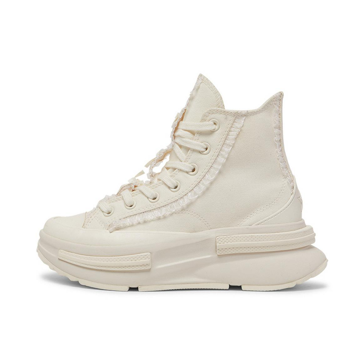 推荐商品：Converse/匡威 Run Star Legacy CX 防滑耐磨 包裹性 增高 运动休闲鞋 米白色/黑色