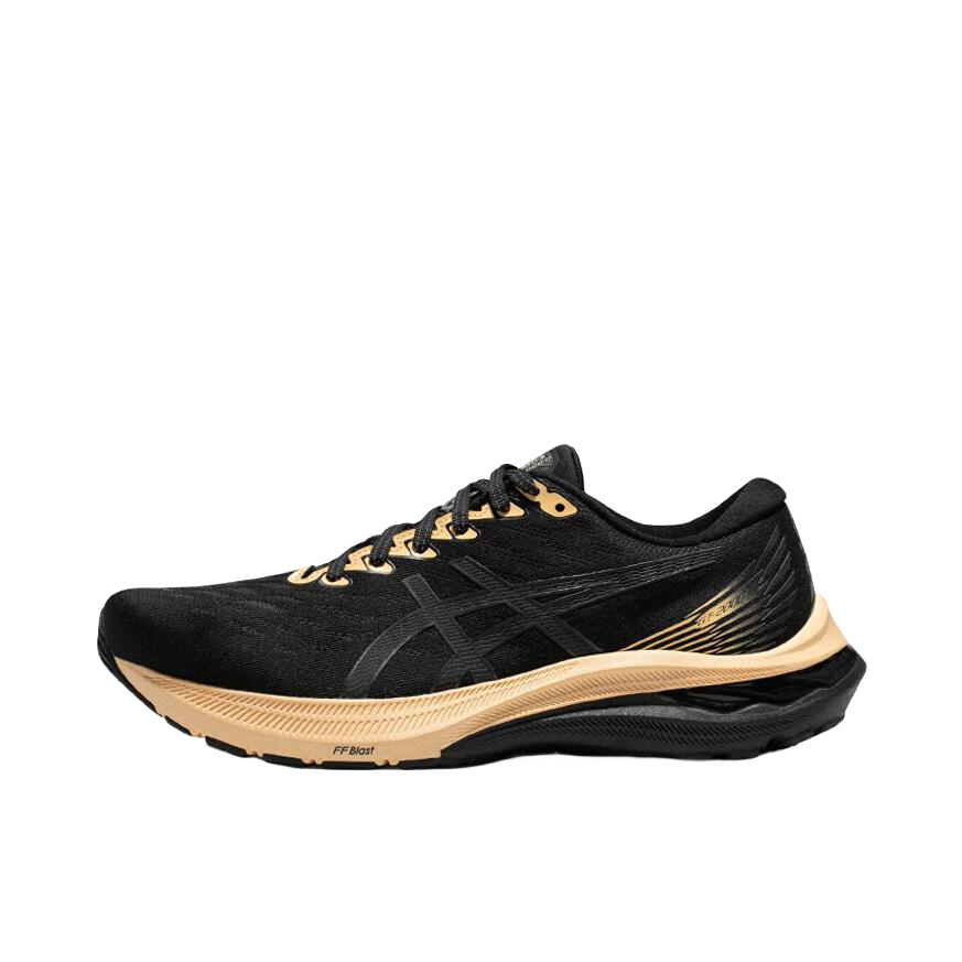 推荐商品：Asics/亚瑟士 GT-2000 11 跑鞋 缓震排汗透气轻量回弹稳定支撑FF BLAST科技马拉松 女款/黑色/黄色