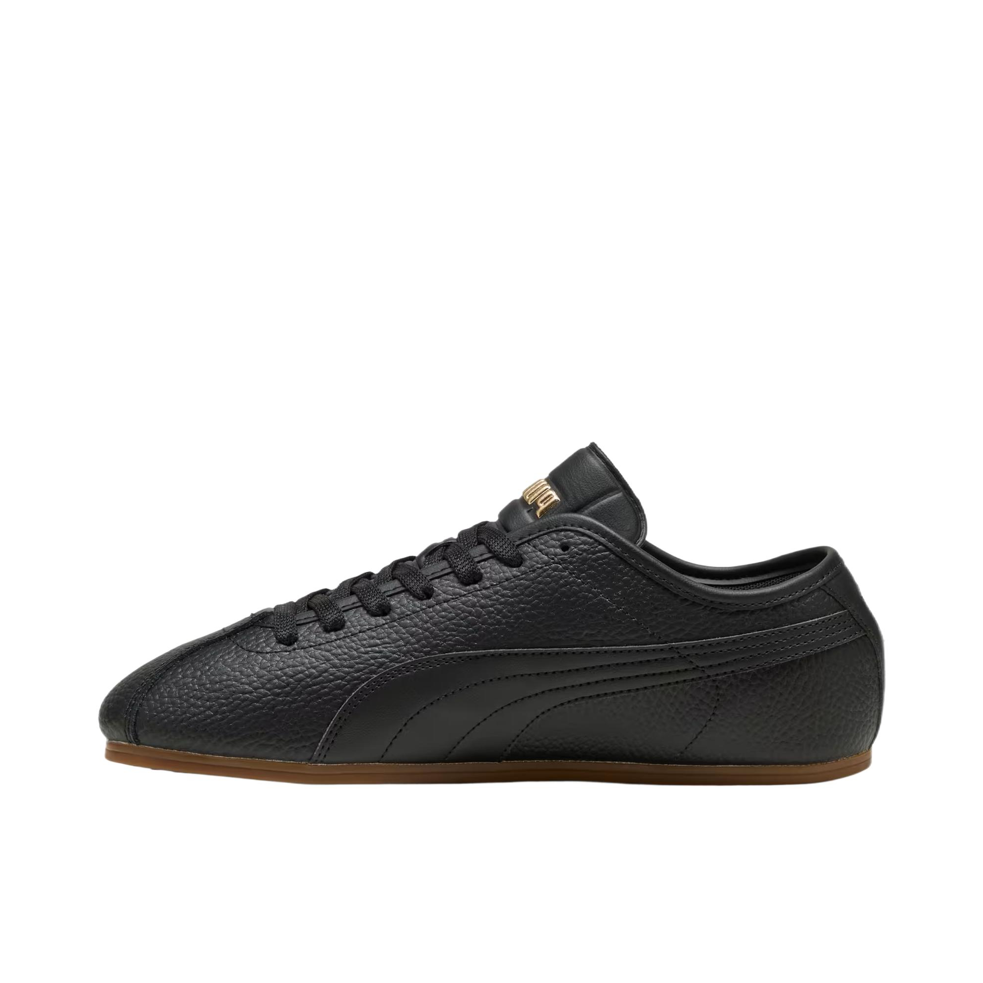 推荐商品：【张凌赫同款】 Puma/彪马 Tackle 运动休闲鞋 舒适简约复古百搭减震圆头薄底包裹性贴合 黑色