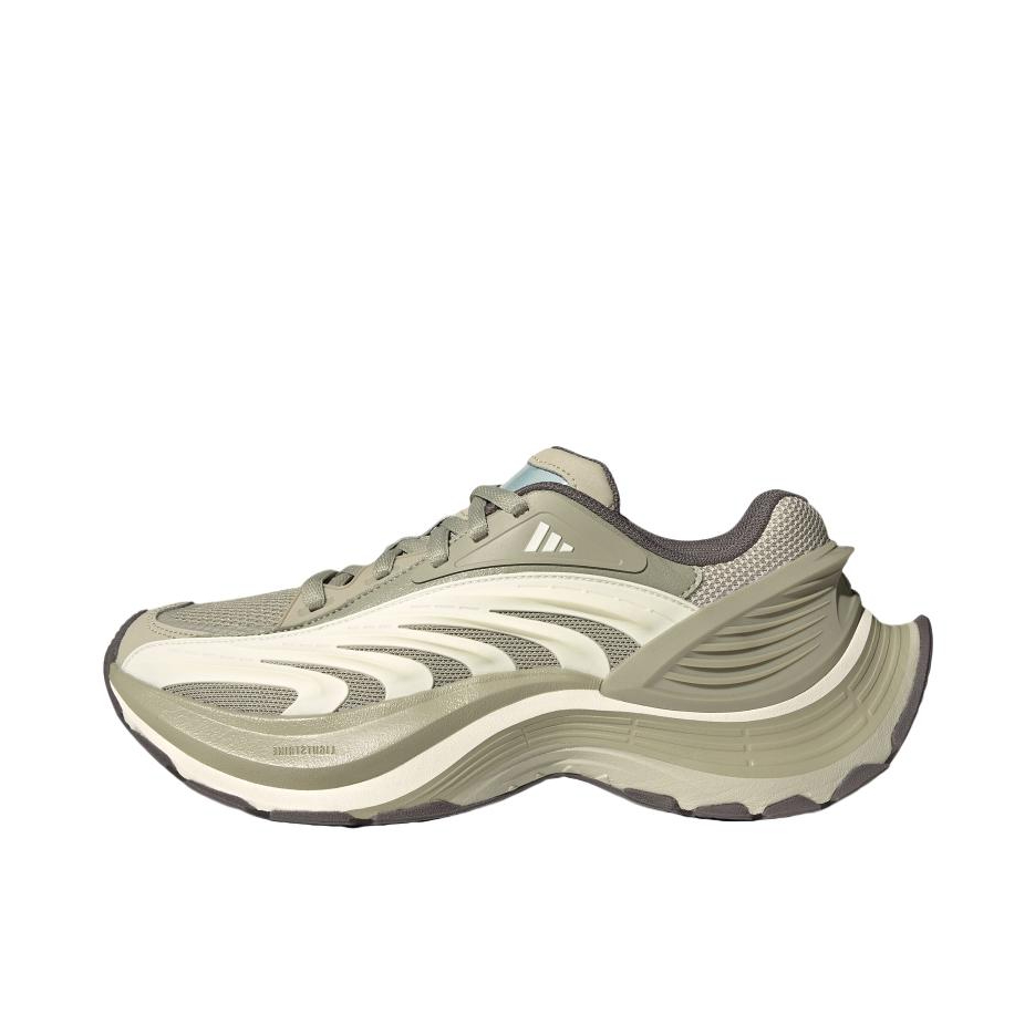 推荐商品：adidas XLG MTW 跑鞋 织物防滑耐磨低帮 皮革灰/汉玉白/淡芝麻灰