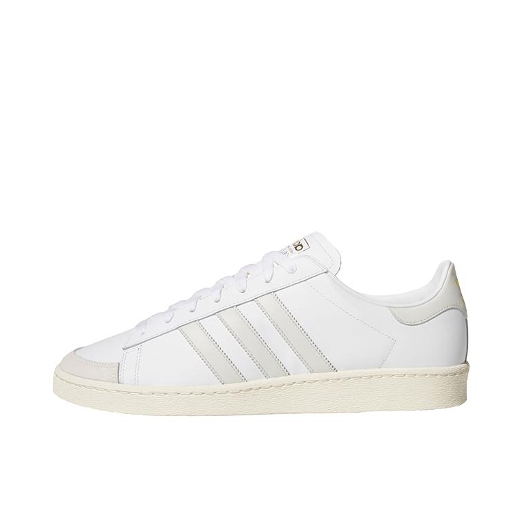 推荐商品：adidas Originals  Jabbar  防滑耐磨 舒适 复古百搭 时尚 运动休闲鞋 白色/轨道灰/乳白色