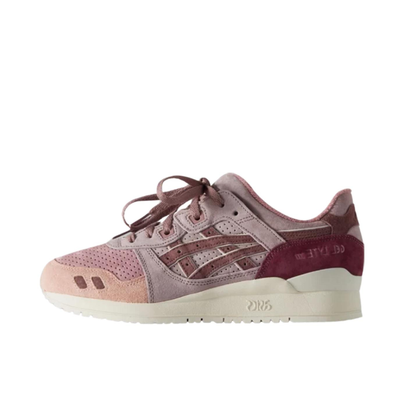 推荐商品：Asics/亚瑟士 Gel-Lyte 3 OG 减震回弹 耐磨防滑 舒适透气 合成革 缓震 复古 低帮 跑鞋 粉色/红色