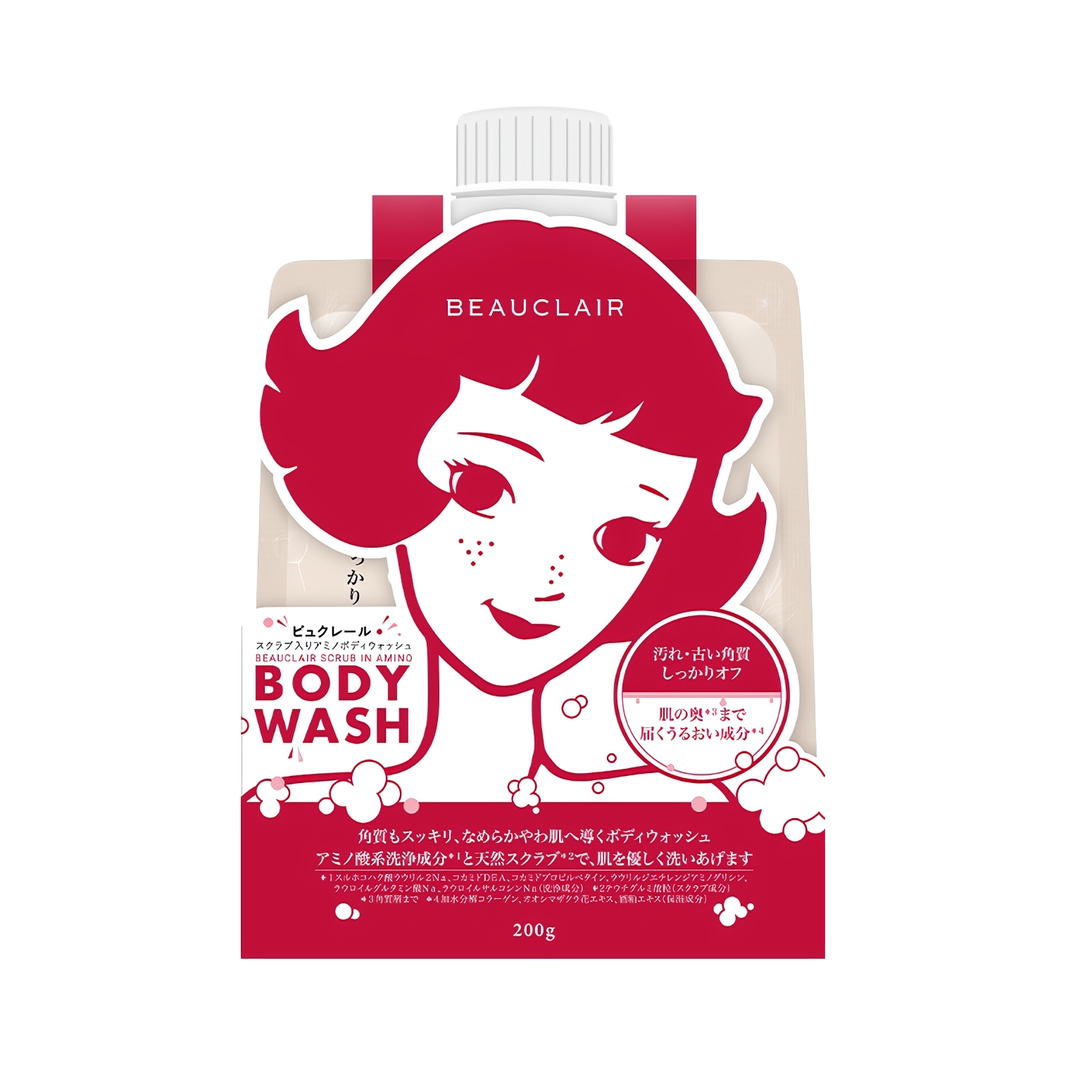 推荐商品：BEAUCLAIR/雪美清 去角质嫩白二合一磨砂膏