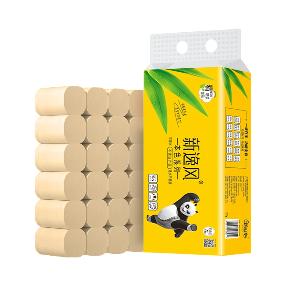 推荐商品：新逸风 本色系列 5层无芯卷纸
