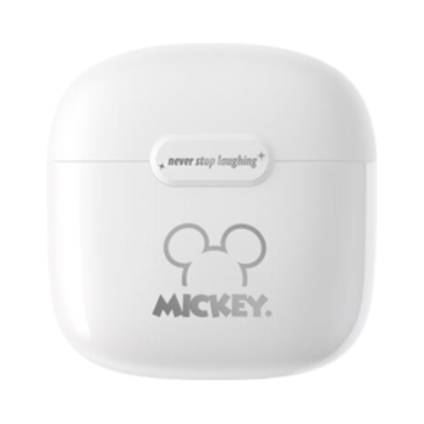 Disney/迪士尼 QS15 半入耳式 蓝牙 耳机 高清通话 降噪 真无线 低噪 超长续航 高音质 米奇【象牙白】