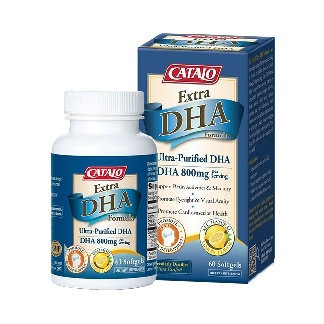 推荐商品：家得路/CATALO 特强DHA深海鱼油进口孕妇成人dha保护视网膜明眸亮眼