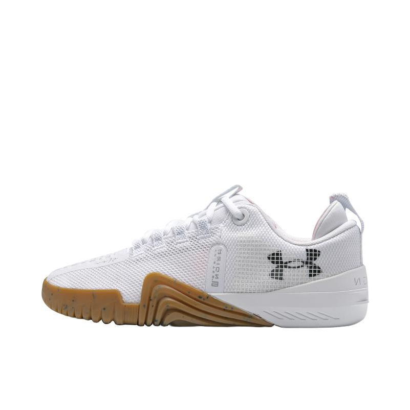 推荐商品：Under Armour/安德玛 Reign 6 网面 透气 轻便 防滑耐磨 稳定支撑训练鞋 白色