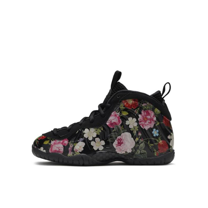 推荐商品：Nike Little Posite One 喷泡 减震回弹 防滑耐磨 支撑 舒适透气 儿童篮球鞋 小童/花卉
