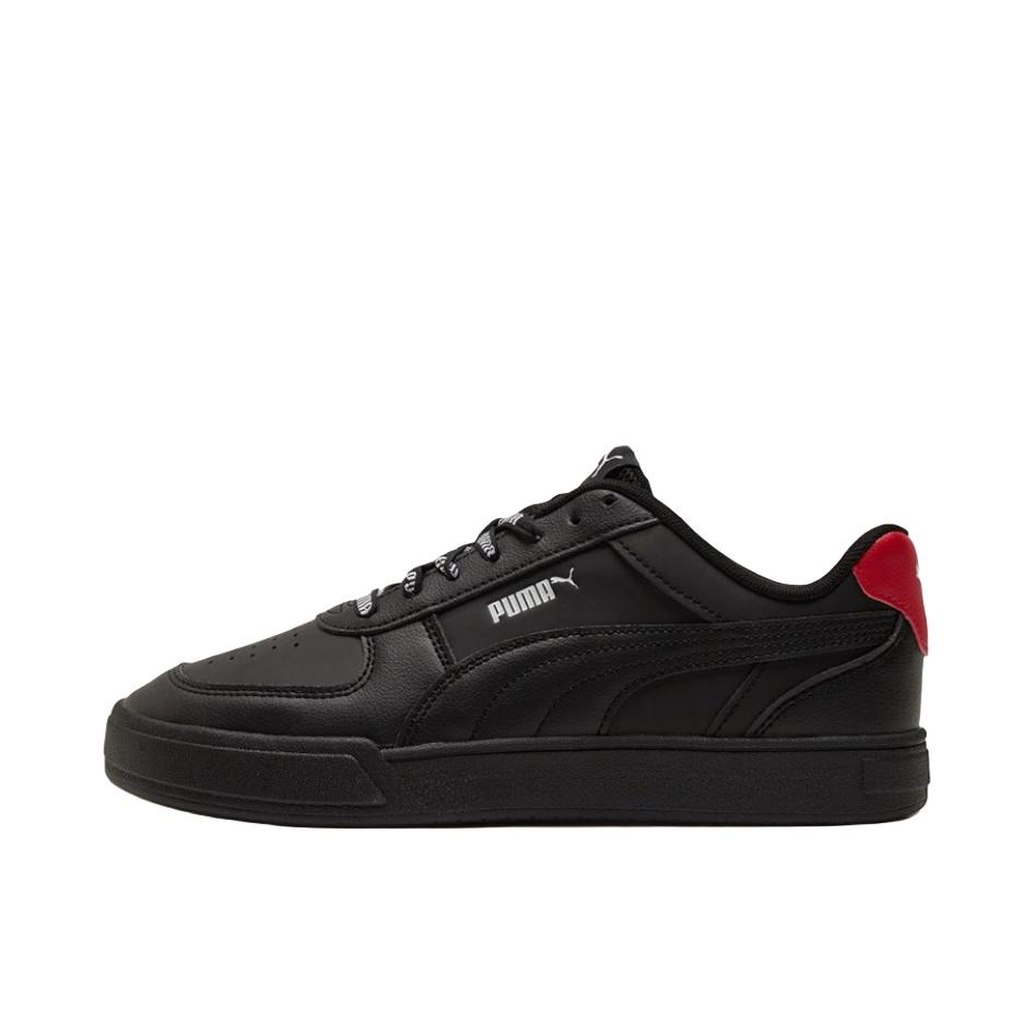 推荐商品：Puma/彪马 Caven Dime 小白鞋 板鞋 缓震回弹防滑耐磨轻便透气舒适百搭复古薄底美式流光风 黑色/红色