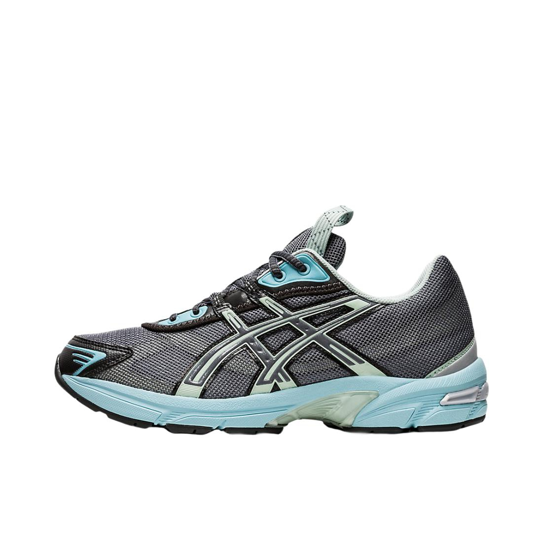 推荐商品：Asics/亚瑟士 Gel-1130 跑鞋 防滑耐磨缓震抓地织物网布透气复古马拉松短跑贴合圆头千禧风 灰色/蓝色