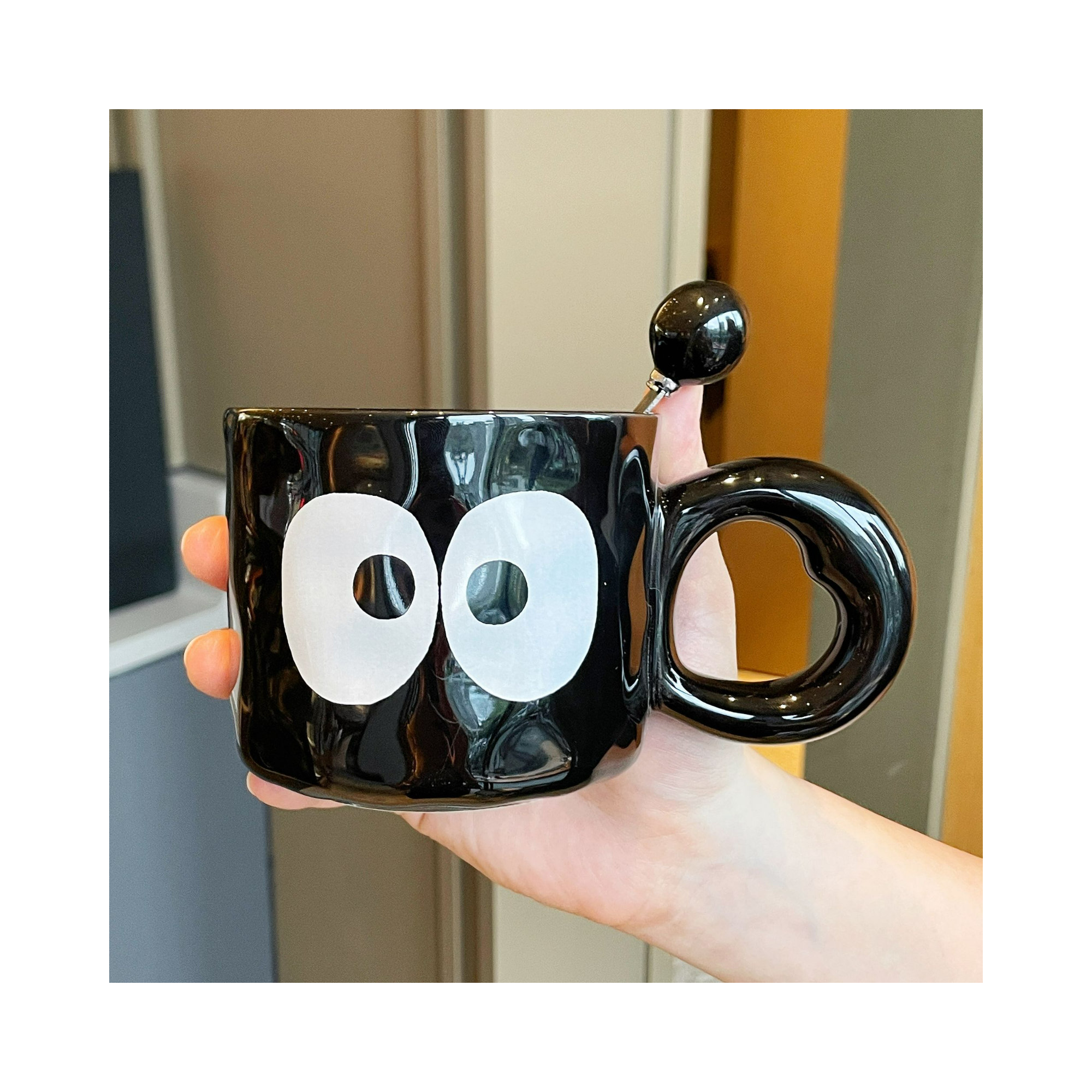 推荐商品：博精利品 350ml 陶瓷 马克杯