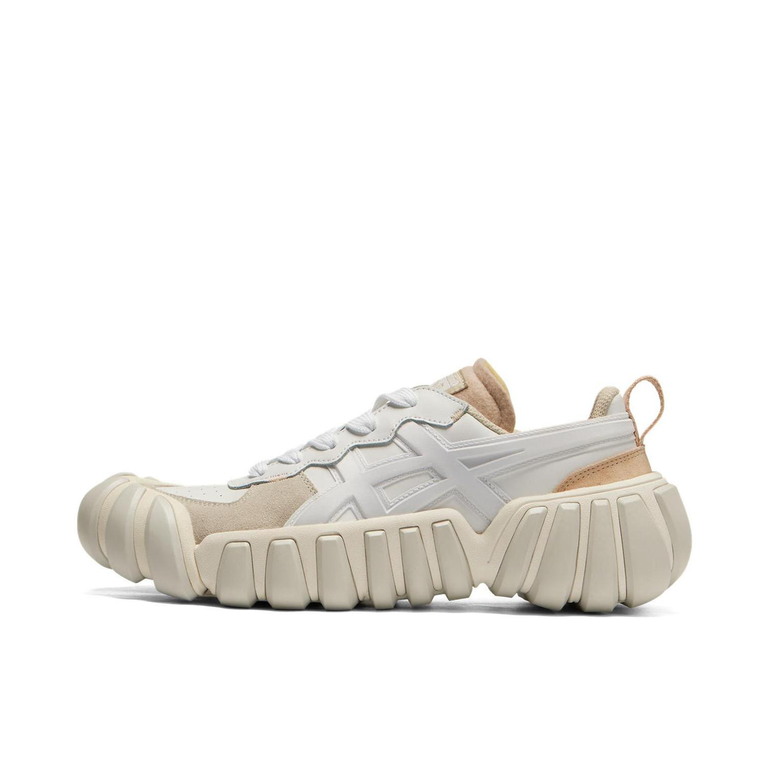 推荐商品：Onitsuka Tiger Dentigre LS 减震回弹 舒适轻便 耐磨透气 休闲鞋 白色/米色