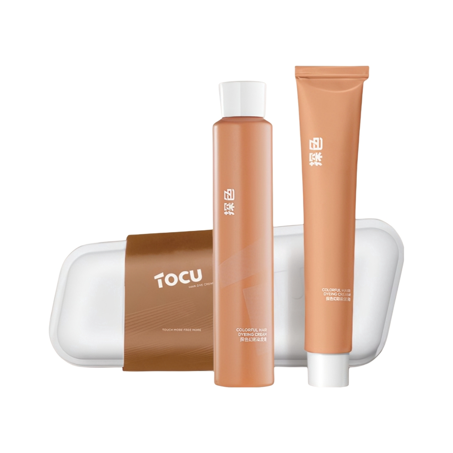推荐商品：TOCU/探色 植物染发剂 自然持久免漂遮盖白发易上色补色