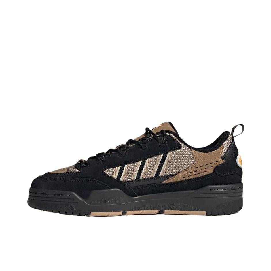 推荐商品：adidas Originals ADI2000 复古 防滑耐磨 舒适百搭 面包鞋 黑色/黄棕色/棕色