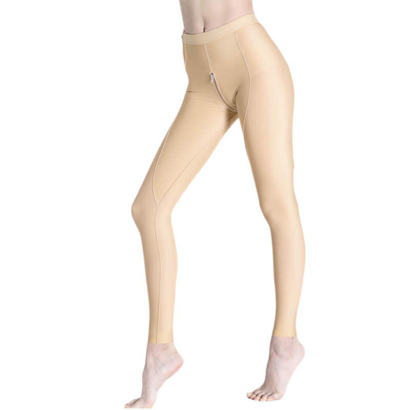 推荐商品：怀美 塑腿收胯低腰紧身裤 女装 W6612-1 肤