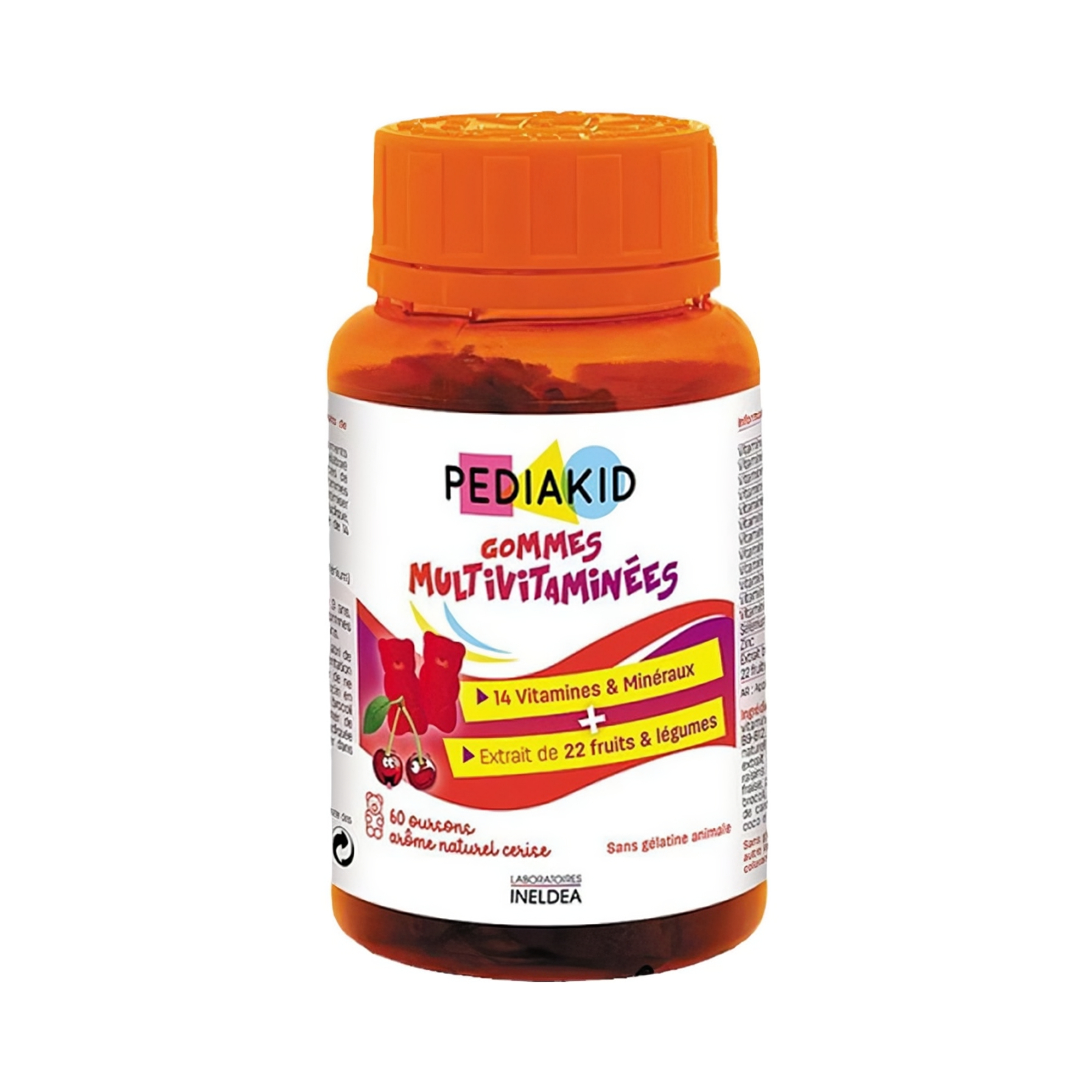 推荐商品：Pediakid 儿童复合维生素36种多维锌矿物质软糖补锌