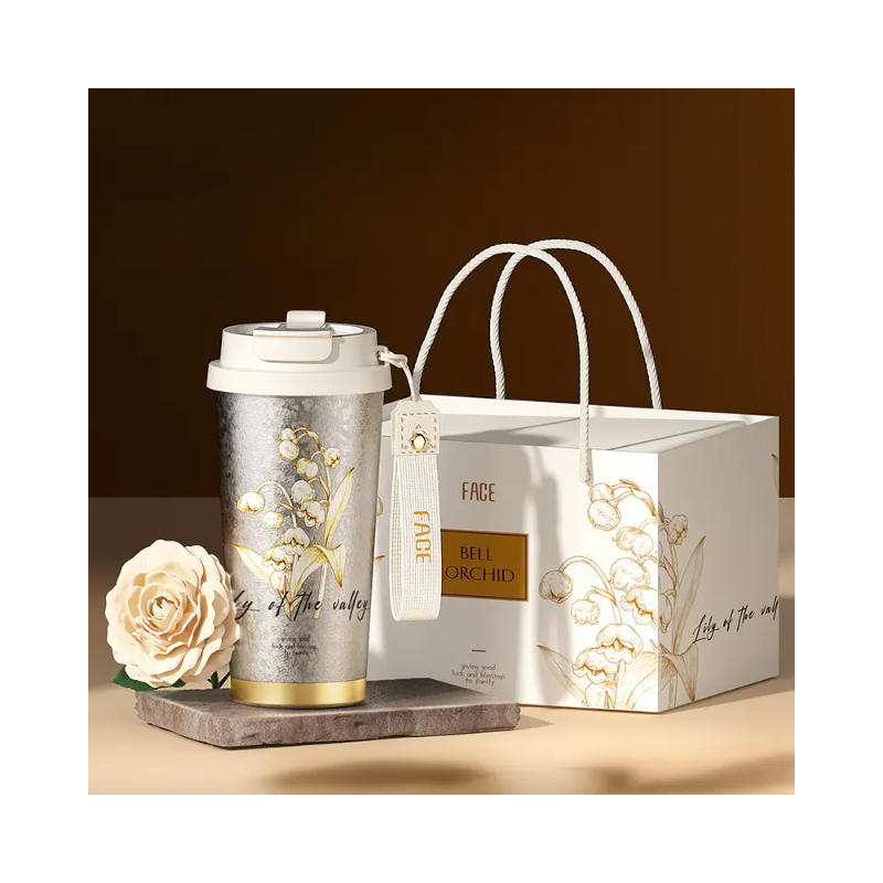 推荐商品：Face 高奢Ti系列 530ml 三饮式 纯钛 保温杯 礼盒装 FA-TI53E