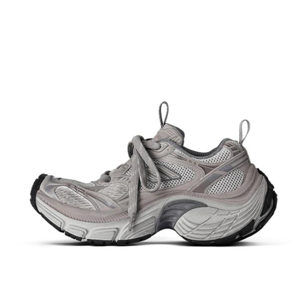 推荐商品：Balenciaga/巴黎世家 6X 运动休闲鞋 高跟深口厚底圆头 男款/灰色/粉色